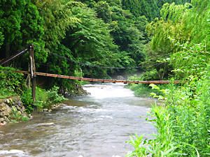 全国名水百選の千草川